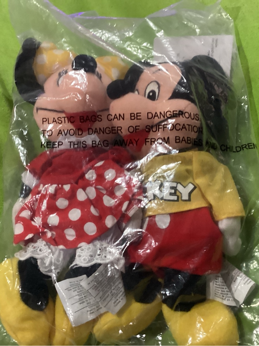 Vintage Mickey Mouse The Spirit of Minnie set